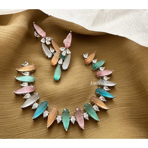 AD Spike Pastel Neckpiece