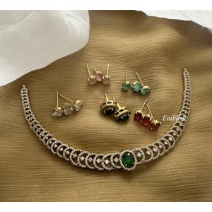 Elegant AD Loop Interchangeable Neckpiece Set