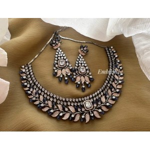 Royal Leaf Ad Dual Tone Neckpiece 
