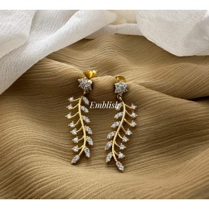 AD Flower Leaf Earring