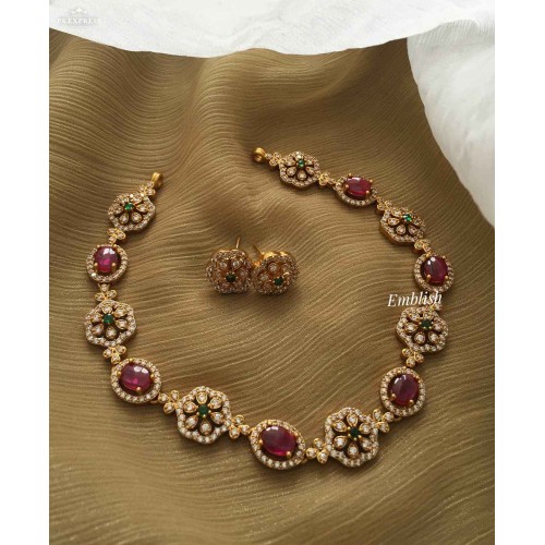 AD Flower Neckpiece 