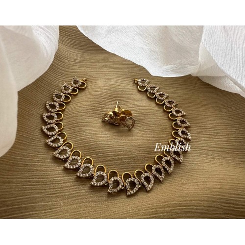 Ad Double mango short  neckpiece
