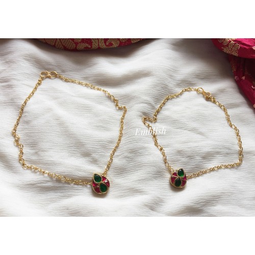 Kundan Jadau Anklet