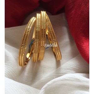 simple gold plated Kids Bangle