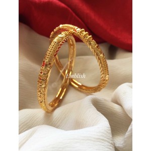 Small Diamond shape Intricate Kids Bangle