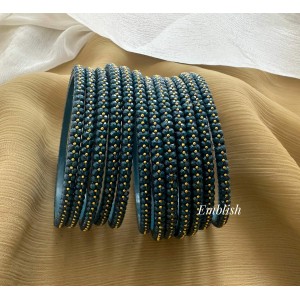 Blue Unique Glass Bangles
