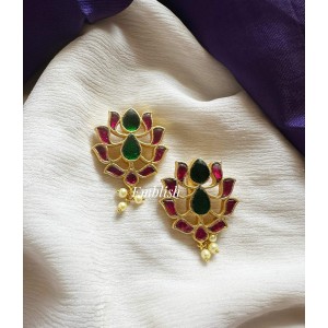Kundan Jadau Flower Bugadi Earrings