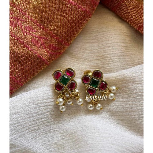 Kundan Jadau Unique Bugadi Earrings