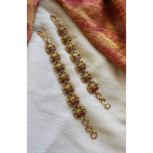 Kemp Flower Intricate Earchain