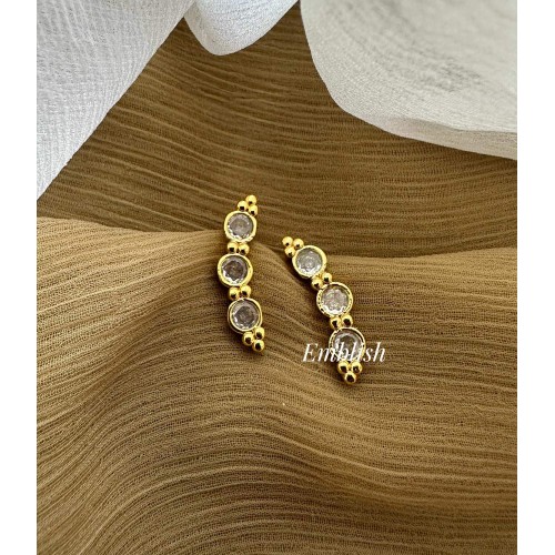 Antique Circle Earcuff Earrings