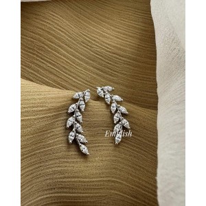 AD Leaf Earcuff Earrings