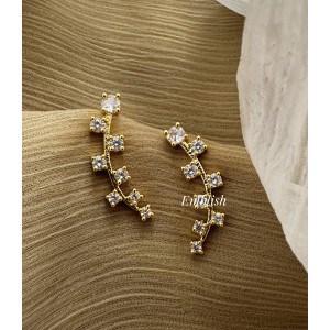 AD Square Earcuff Earrings AD Square Earcuff Earrings