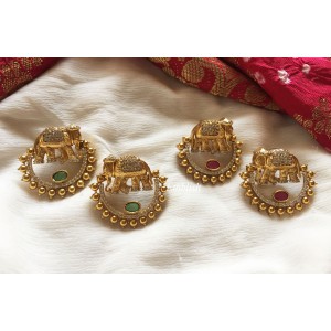 Haathi AD Chand Bali Earring