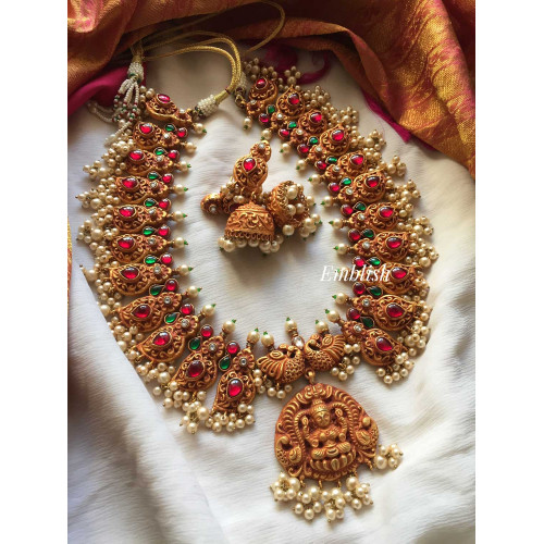 Mango Lakshmi pendant gheru haram