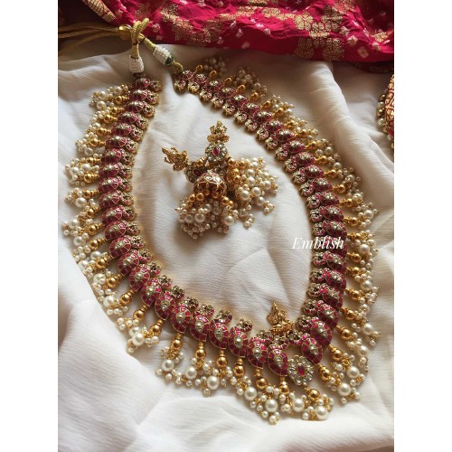 Exclusive Lakshmi kundan Jadau Guttapusalo Neckpiece