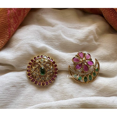 Kemp Flower Intricate Surya Chandra hair Chotti