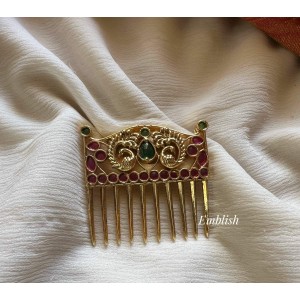 Antique Kemp Peacock Hair Choti