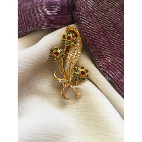 Flower Saree Pin