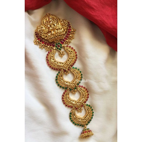 Lakshmi with Annam Choti - Red with Green