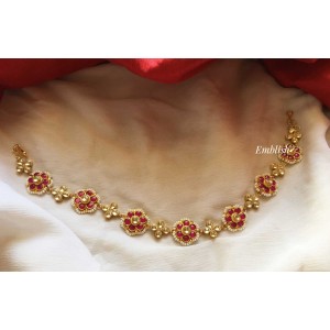 Kundan Jadau Flower Head Set