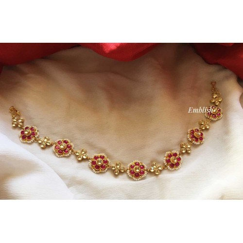 Kundan Jadau Flower Head Set