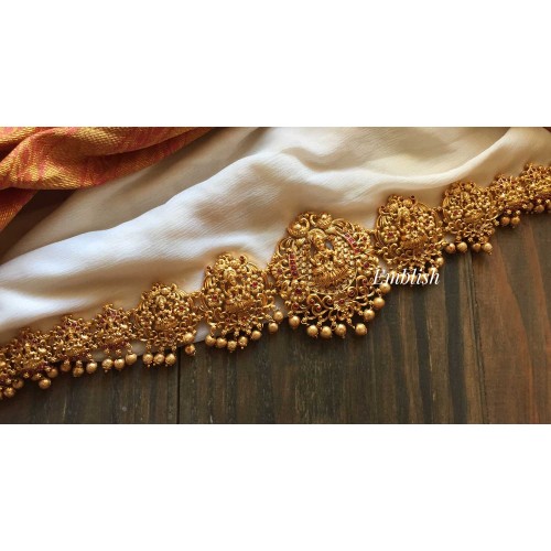 Lakshmi flower hipchain