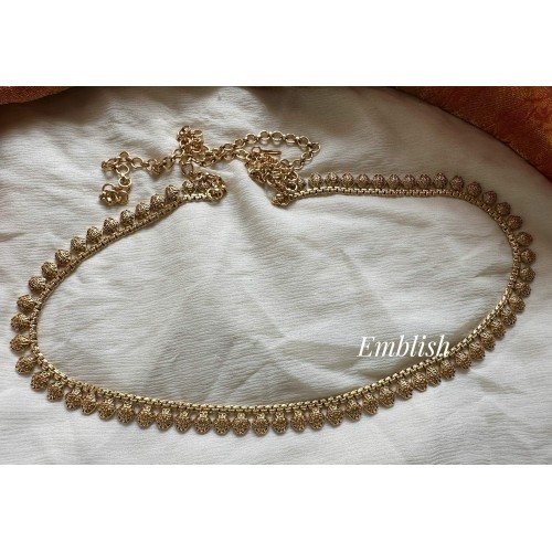 Gold alike Elegant Simple Hipchain - 3