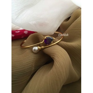 Pearl up down kada - purple 