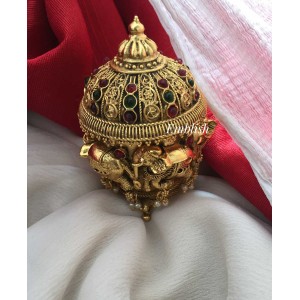 Dome Elepahant kumkum Box