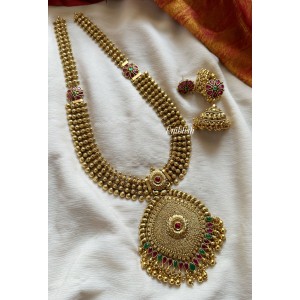 Big Thilak Flower Neckpiece - Long