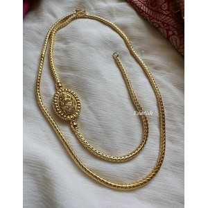 Gold Alike Lakshmi Mogapu Chain