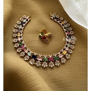 AD Multi Colour Neckpiece