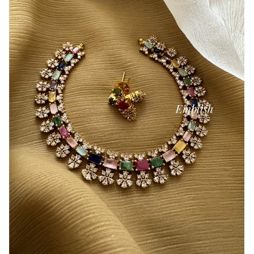 AD Multi Colour Neckpiece