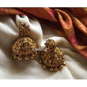 Lakshmi Ad stones big bridal jhumka 