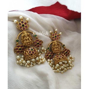 Lakshmi curve Multiple kemp grand jhumka 