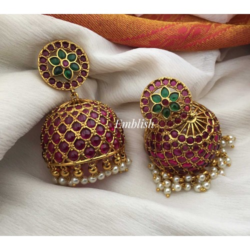 Kemp Big Round jhumkas