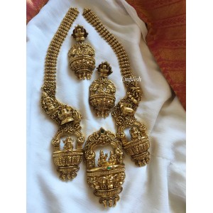 Antique gold alike Grand Temple Midlength Haram