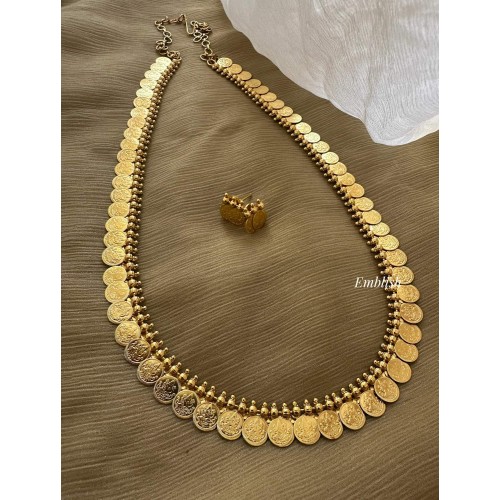Kerala Style Gold alike Lakshmi Coin Haram Kerala Style Gold alike Lakshmi Coin Haram