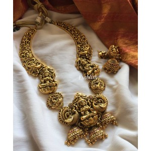 Gold alike Antique Bold Lakshmi neckpiece 