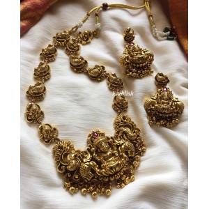 Antique Lakshmi Annaparavai Short neckpiece