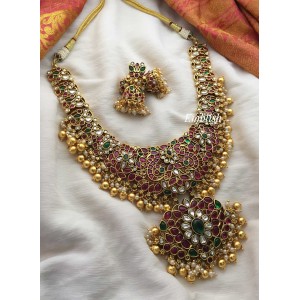 Grand kemp non idol dual beads neckpiece 