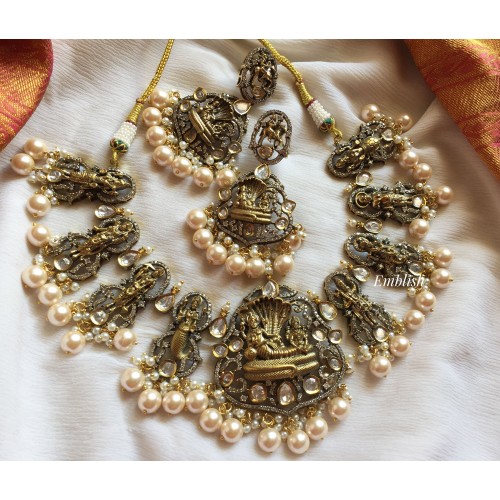 Grand Victorian Dasavatharam Neckpiece