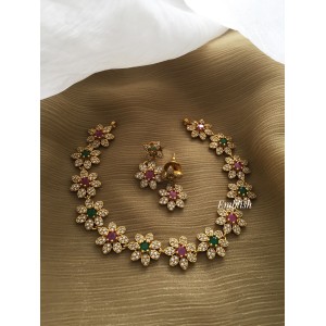 AD Flower Neckpiece - 2