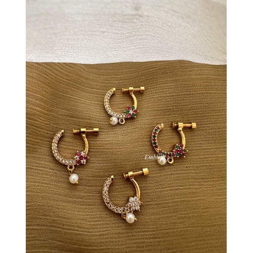 AD Flower Nose Ring AD Flower Nose Ring