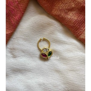 Kundan Jadau Unique Septum Nose Pin