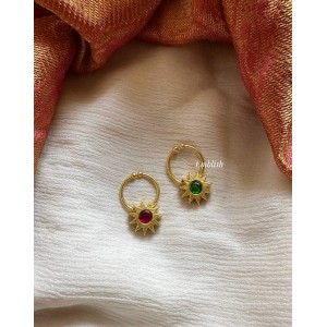 Kundan Jadau Star Septum Nose Pin