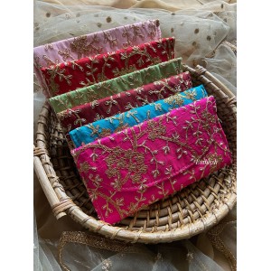 Gold Thread work Return Gift Purses 