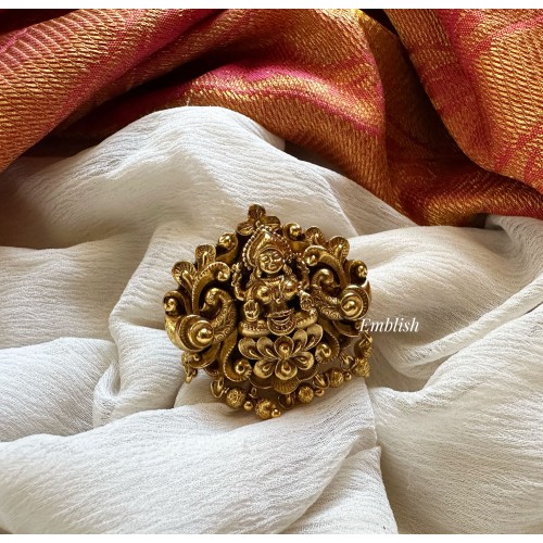 Antique Lakshmi Finger Ring