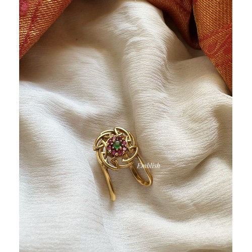 Kemp Flower Finger Ring