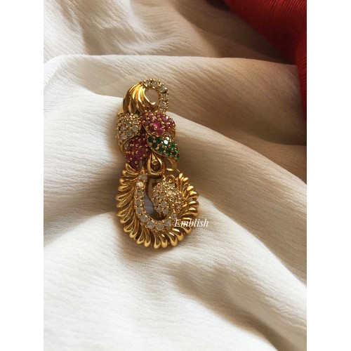 Flower Intricate Saree Pin